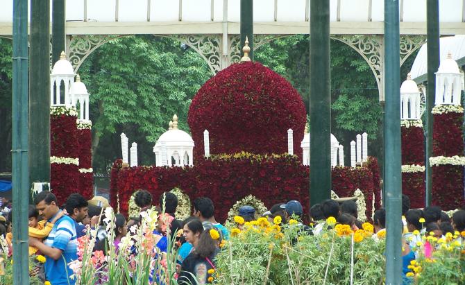 Lalbagh - green and colourful